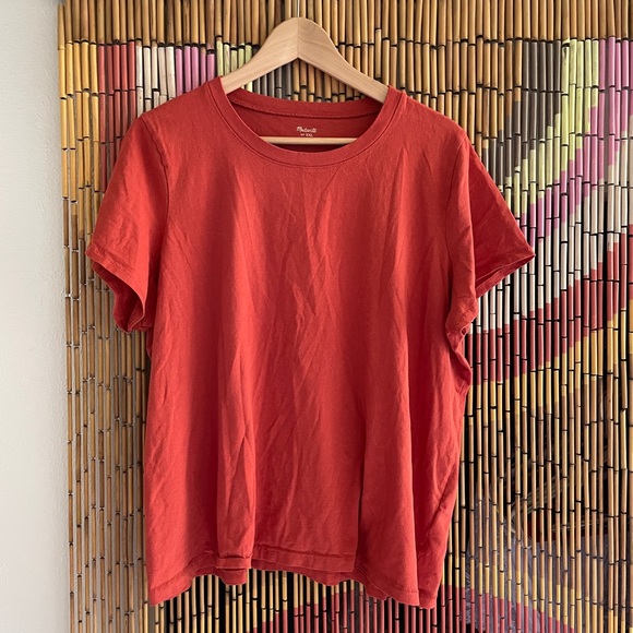 Madewell Tops - Orange Madewell Tee